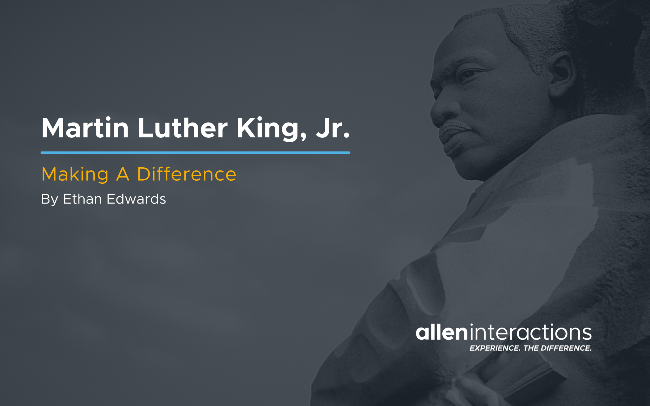 How Did Mlk Make A Difference